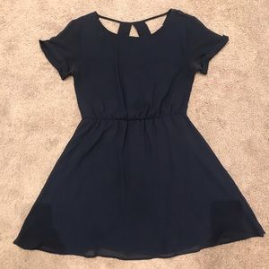 Navy dress